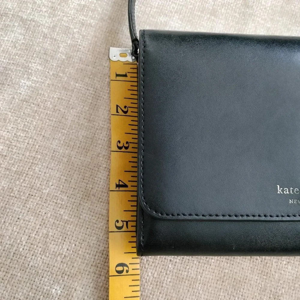 Kate Spade Crossbody Wallet Purse Black